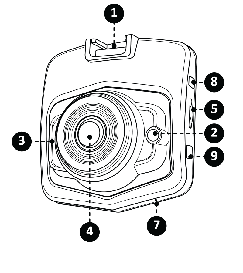 onn mini dash cam manual